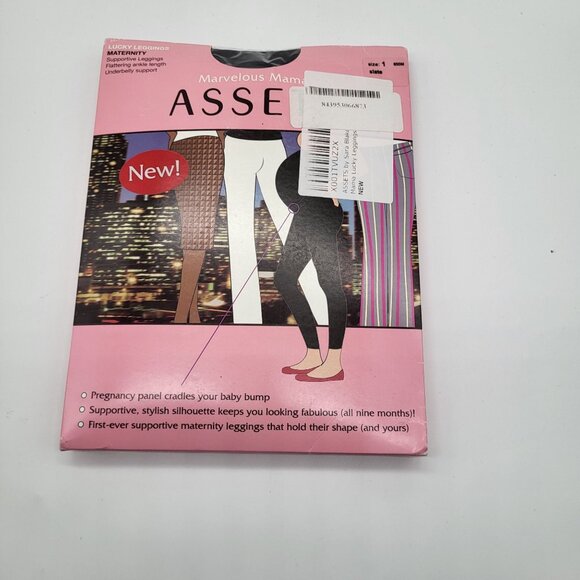 ASSETS by Sara Blakely Pants - Assets by Sara Blakely Marvelous Mama Lucky Leggings Maternity SZ 1 Slate